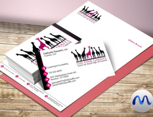 Logo and Brand Identity for The Pink Giraffe