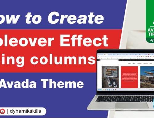 How to create rollover effect similar to blog/portfolio thumbnails, Avada Theme